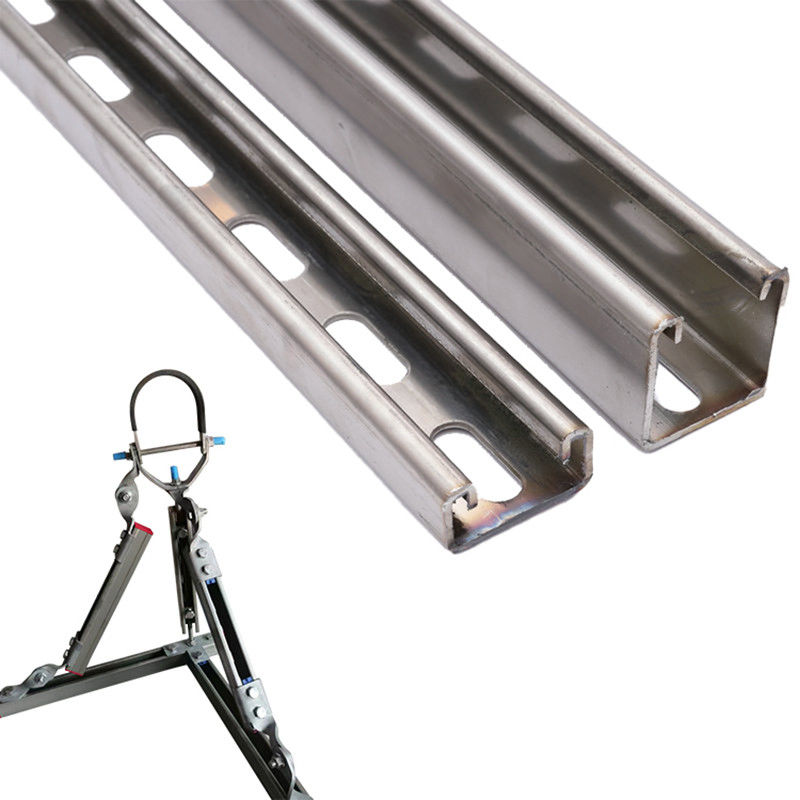 1.9mm 2.0mm Unistrut Seismische rempijpen voor elektrische apparatuur