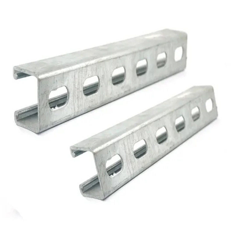 Warmtebestendige gesloten 304SS roestvrij staal Unistrut 10 ft 8 ft 6,5 ft U-kanaal