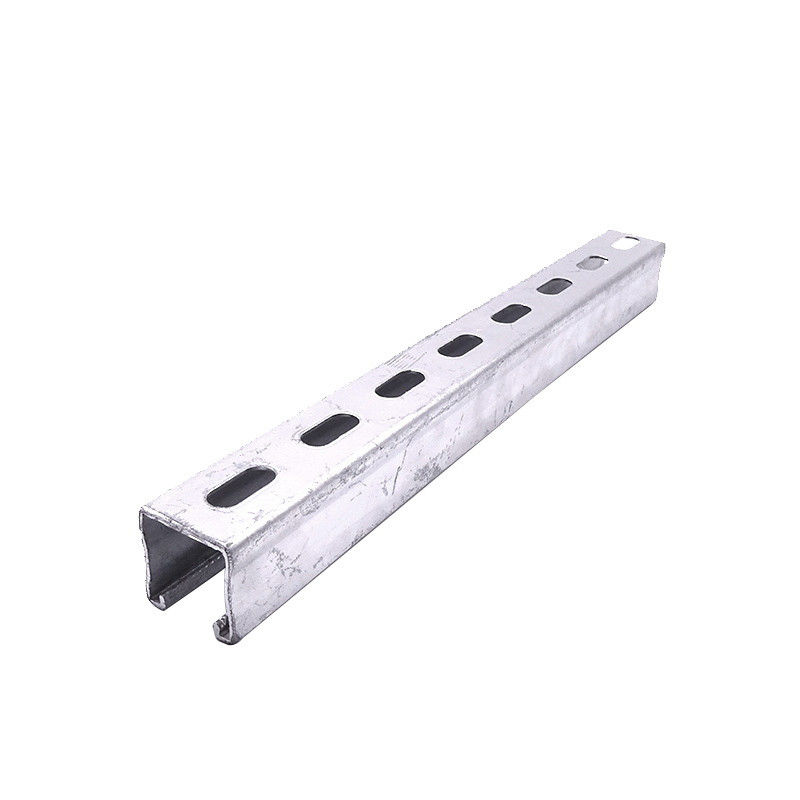 Op maat gemaakte solide geanodiseerde C Strut Channel Extrusion 41x41 4mm voor structurele ondersteuning